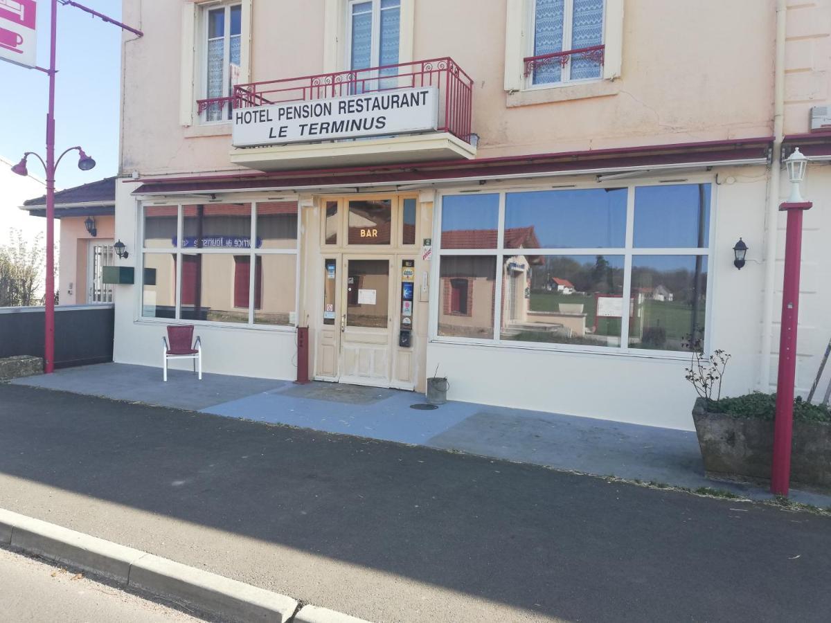 Le Terminus Hotel Pont-d'Aisy Bagian luar foto