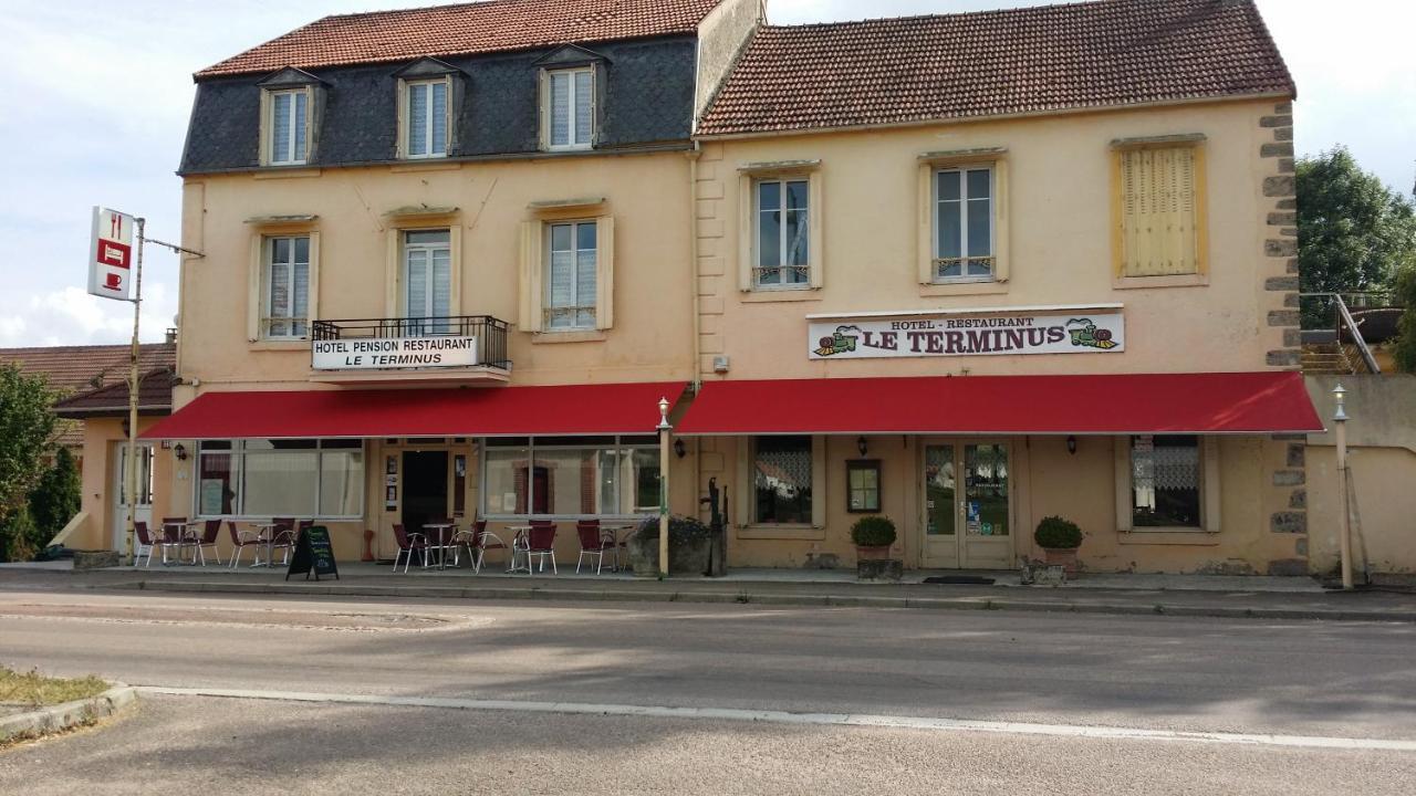 Le Terminus Hotel Pont-d'Aisy Bagian luar foto