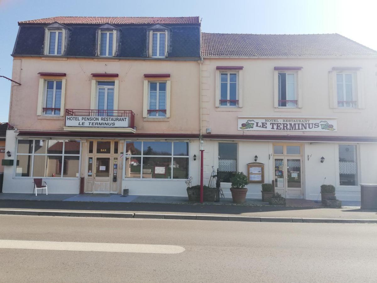 Le Terminus Hotel Pont-d'Aisy Bagian luar foto